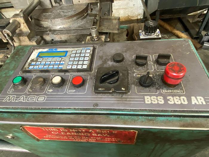 Used 1998 Maco BSS 360 AR Bandsaw