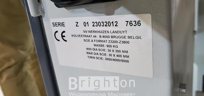 Used 2012 Robland 3200 sliding table saw