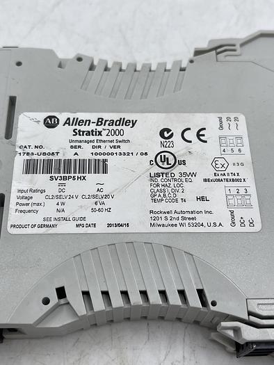 Used Allen-Bradley 1783-US05T Ser A