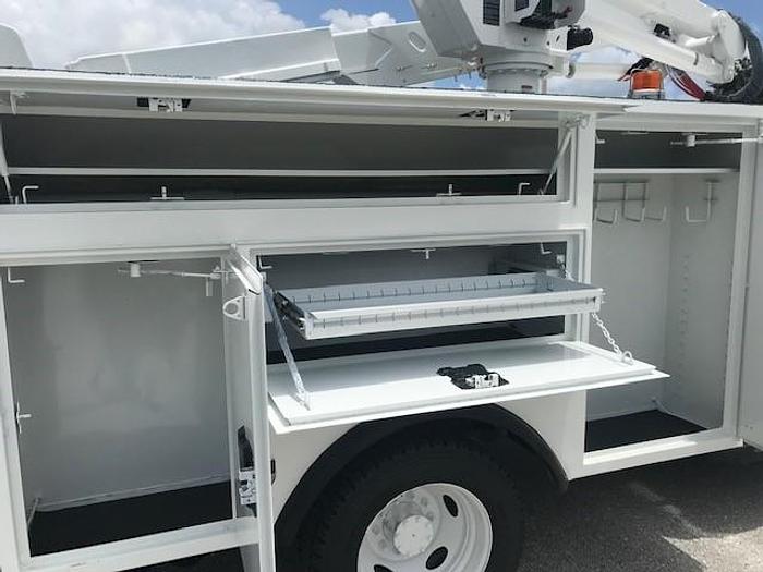 Used Altec AT37G Articulating Telescopic Bucket Boom on A 2015 Ford F550 4x4 Truck - C59047