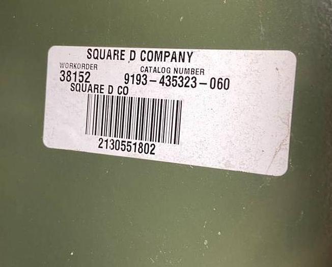 Used Square D 3 ph 1000 KVA padmount oil filled transformer