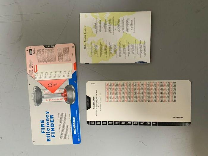 Used Bacharach 10-5020 Combustion Test Kit