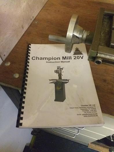 Used 2005 Chester Champion 20VS Mill/Drill