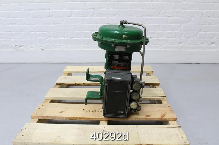 Used Fisher V150 3" Vee Ball Control Valve #40292