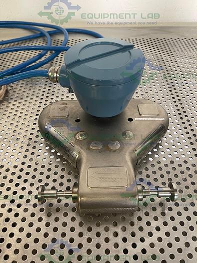 Used Micro Motion  CMF010 Mass Flow Sensor 1/2" Sanitary Fitting w/1700R11 Transmitter
