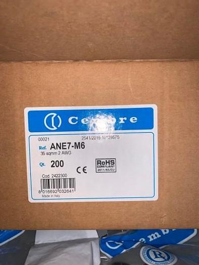 Końcówka oczkowa miedziana izolowana 35mm2 M6 x50