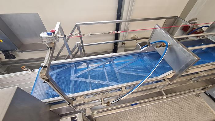 Gebraucht Abfüll - Linie für stückige Produkte in vorgefertigte Beutel