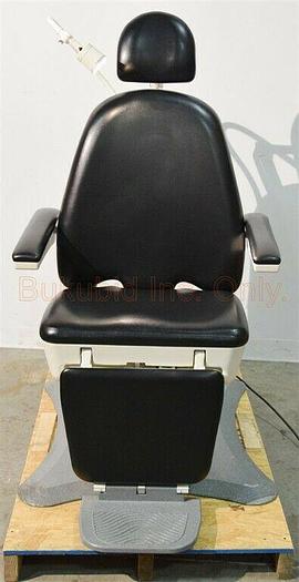 Used Global SMR Maxi 4000 ENT Power Exam ENT Chair with full Swivel Black with light