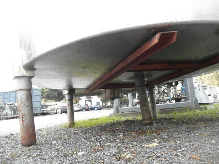 Used Tank, 1,550 Gallon, S/st, 78" X 86", #S738679