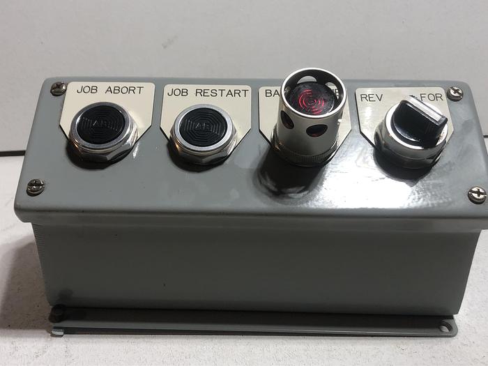 Used 4 Pushbutton CONTROL STATION UNIT ENCLOSURE (A1)