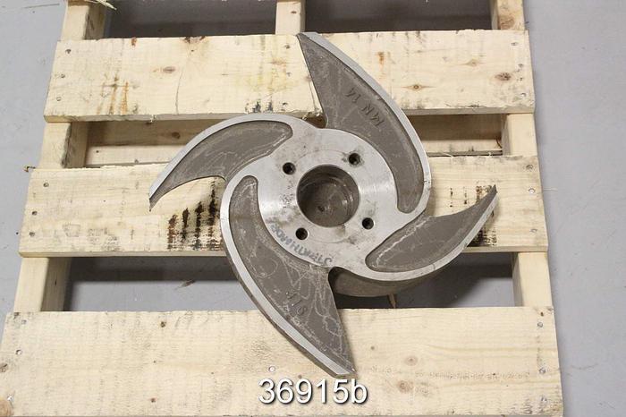 Used Goulds 3135m Impeller, 4x12x18, 2/4-Vane #36915