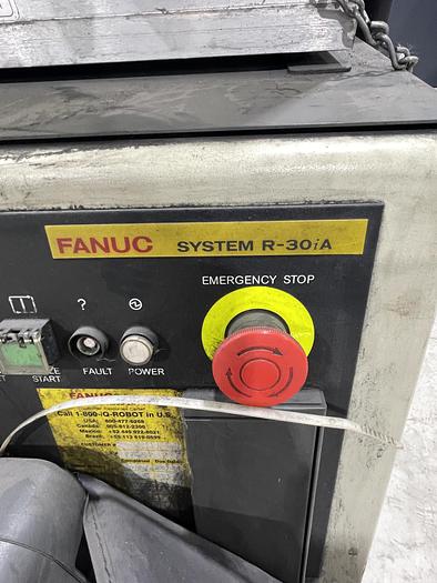 Used FANUC R2000IB/210F 6 AXIS ROBOT WITH R30iA CONTROLLER