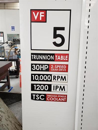 Used 2007 Haas VF5/40 TR