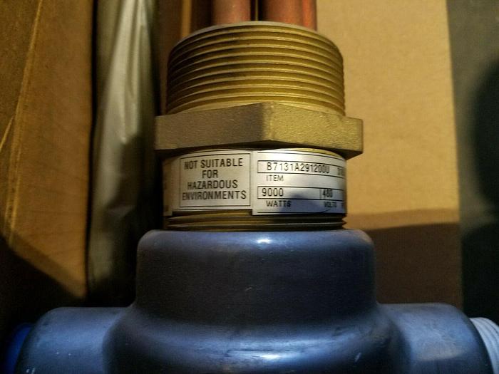Used 9000 Watts 48 Volts Baltimore Aircoil Immersion Heater 87161A291200 22" Long