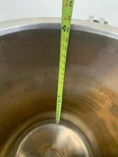 Used LEE 100 Liter Stainless Steel Jacketed Reactor w/ Agitator 30 PSI