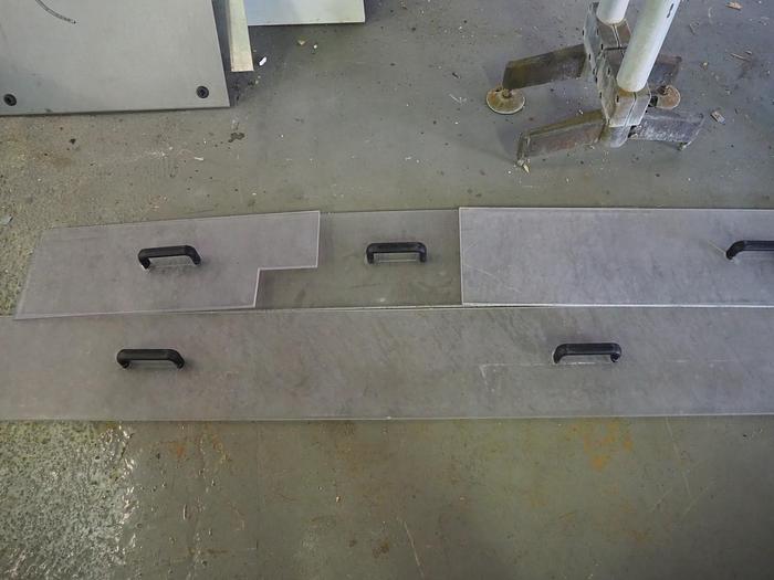 Gebraucht Scharnierplattentransportband