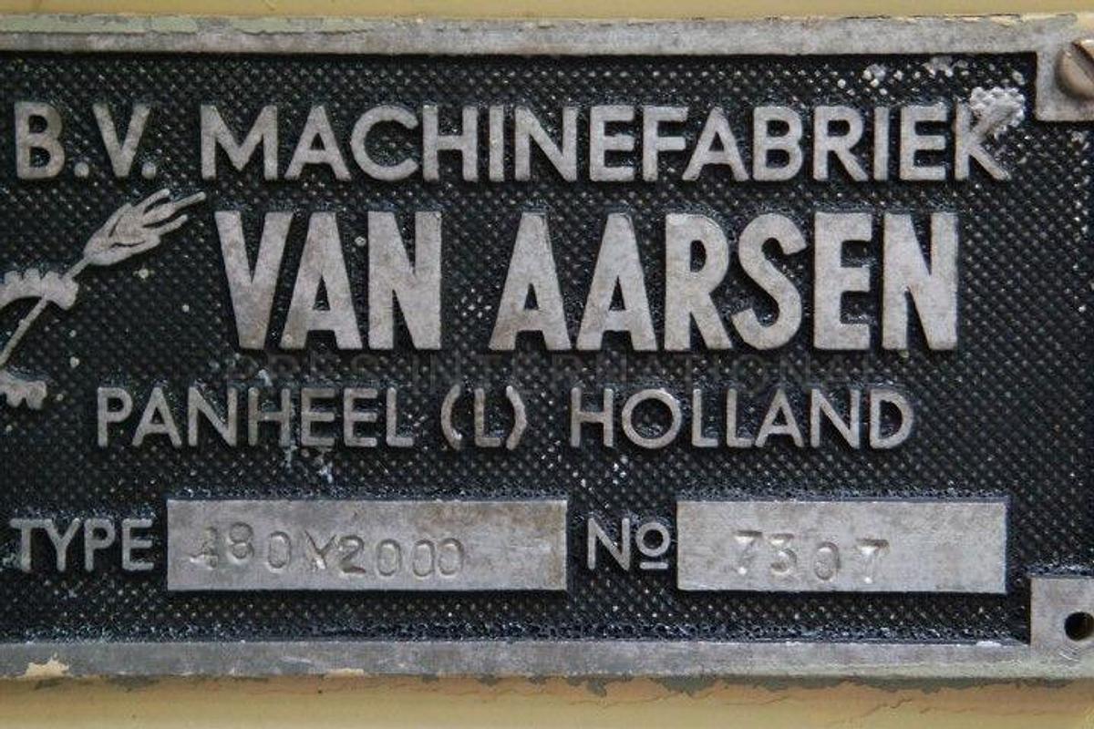 Used Liquid mixer Van Aarsen 480x2000