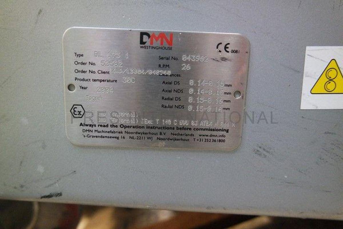 Used Rotaryvalve DMN Westinghouse BL175