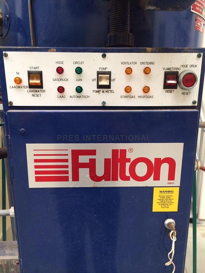 Used Steam boiler Fulton