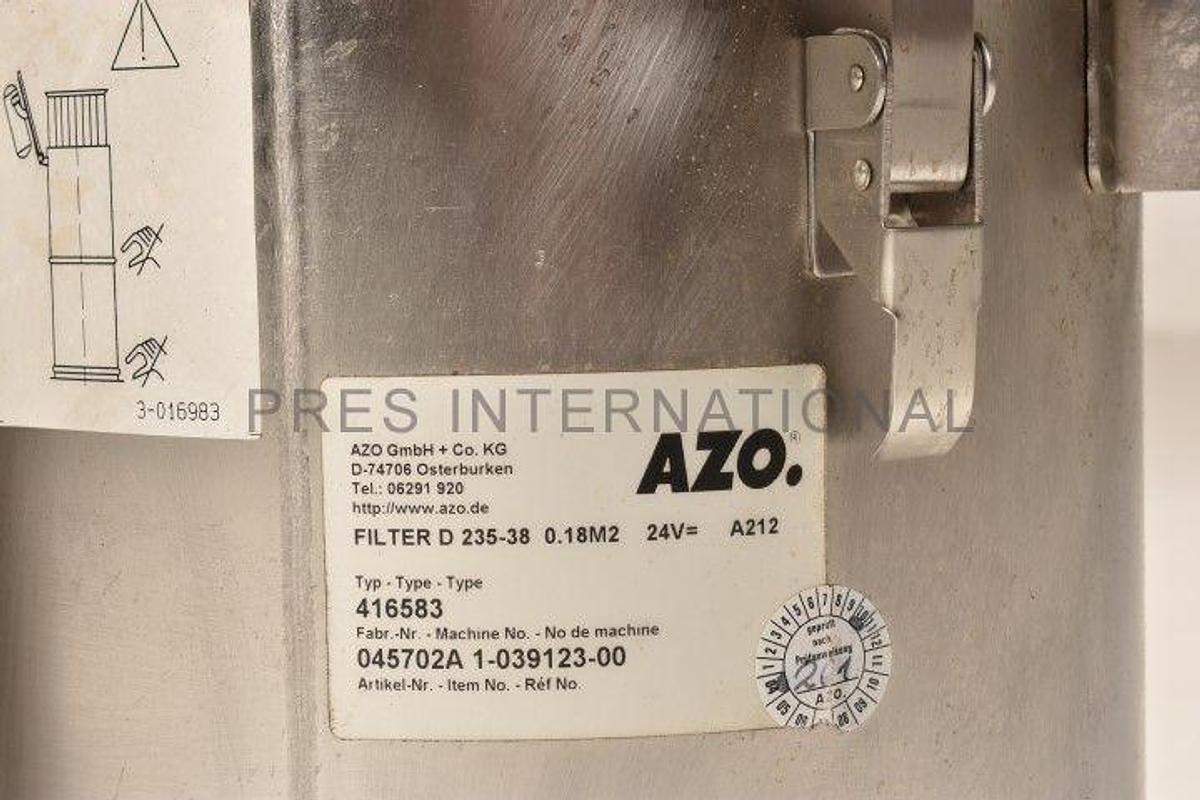 Used Filterunit AZO D235-38