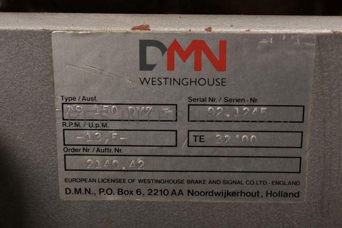 Used Rotaryvalve/Hygienic Airlock DMN Westinghouse AS150 DMZ