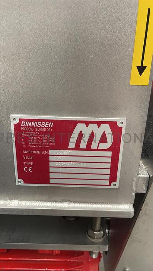 Used Sieve Dinnissen 322-485-1000