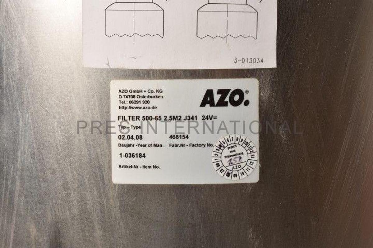 Used Filterunit AZO 500-65