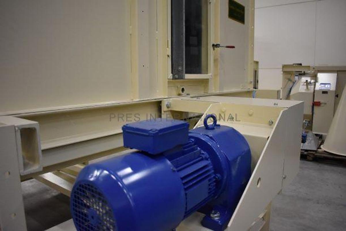 Used Counterflow cooler Geelen VK19x24