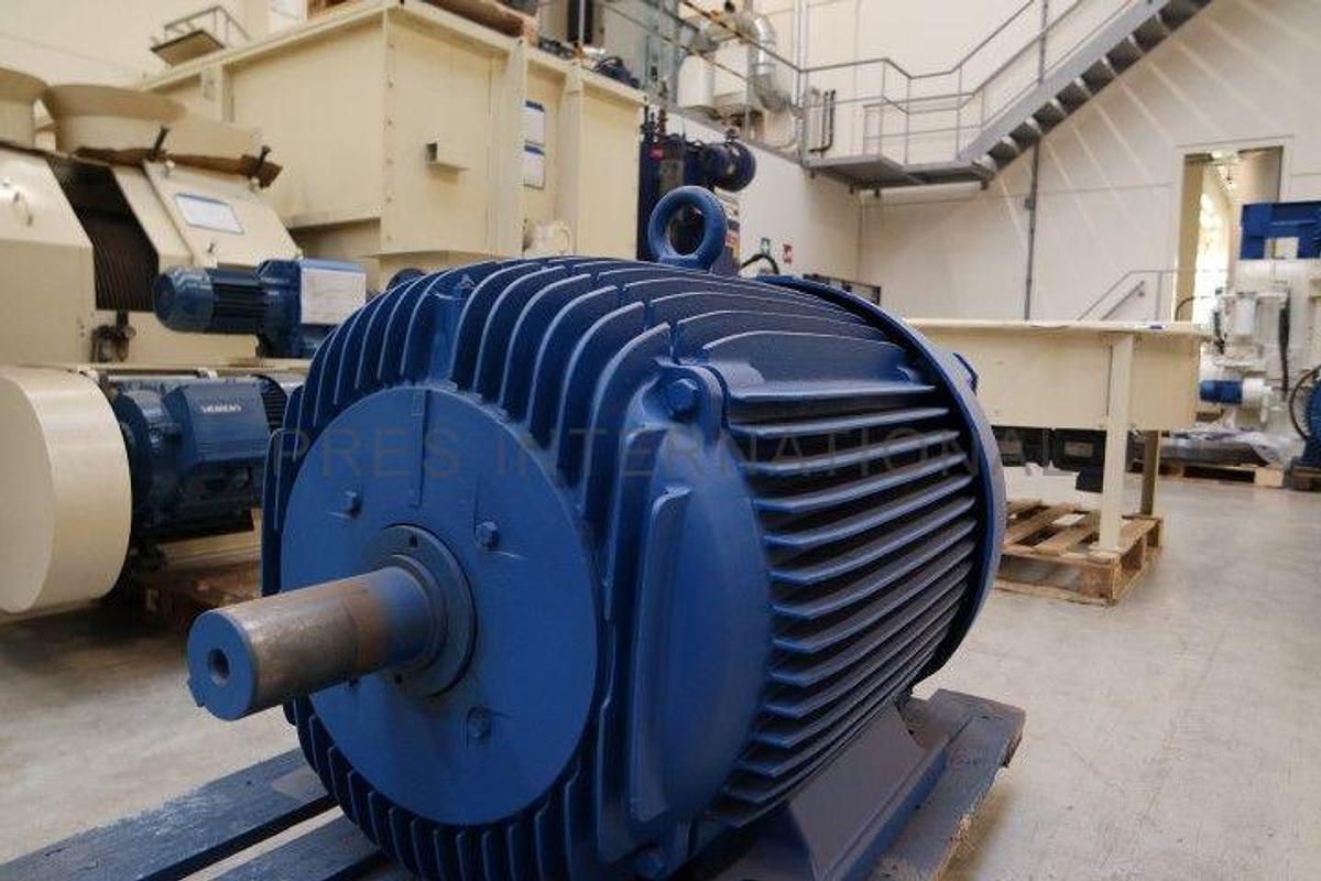 Used Electromotor 90 kW - 988 RPM AEG