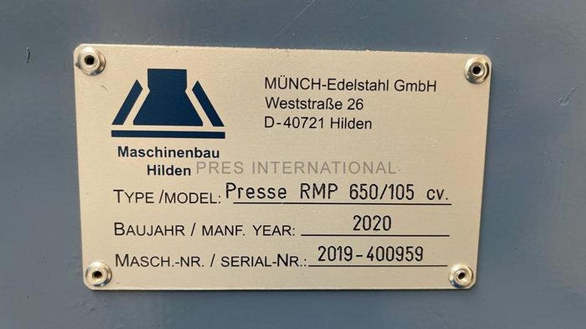 Gerenoveerd Pellet press Munch RMP650