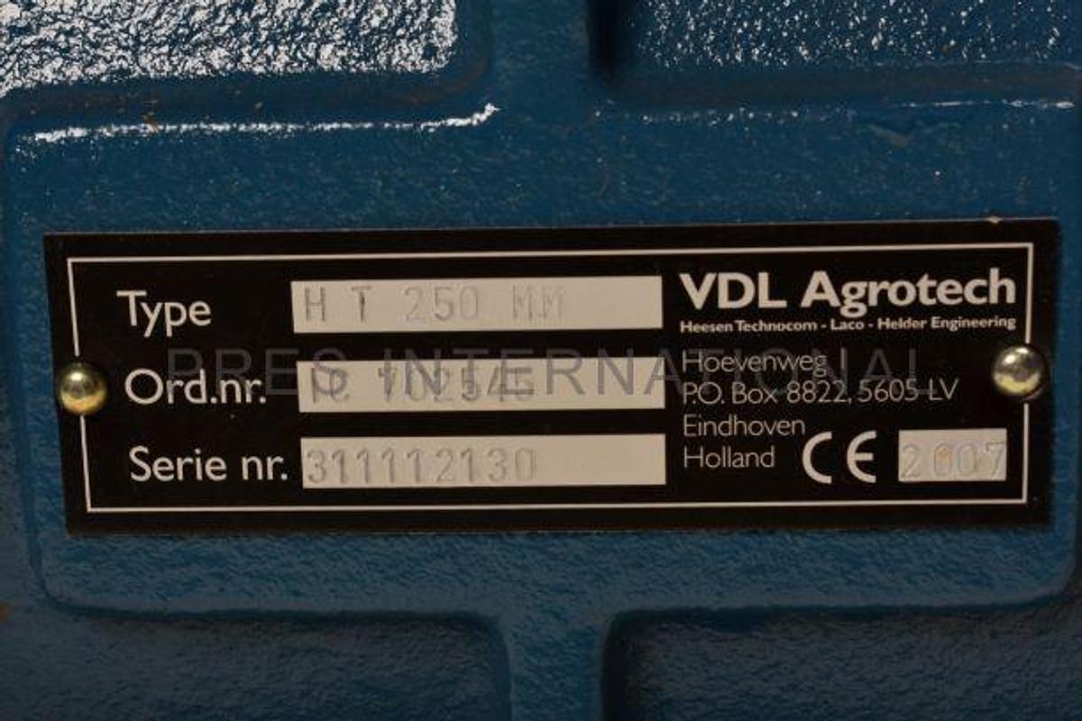 Used Rotaryvalve VDL HT250