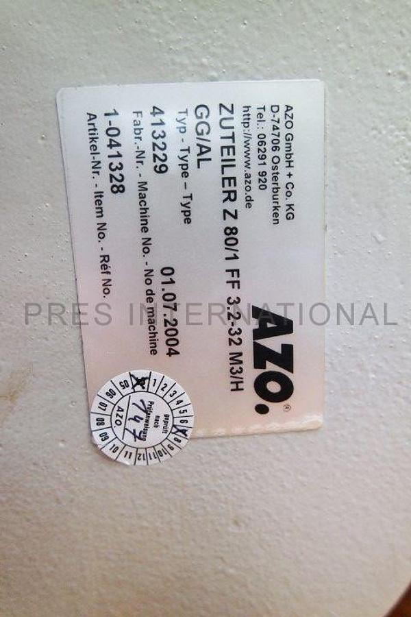Used Rotaryvalve AZO Z80
