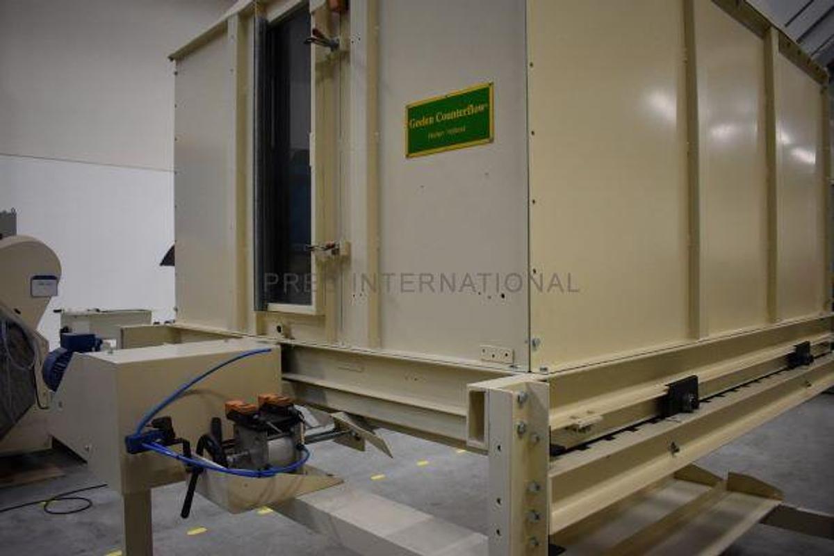 Used Counterflow cooler Geelen VK19x24