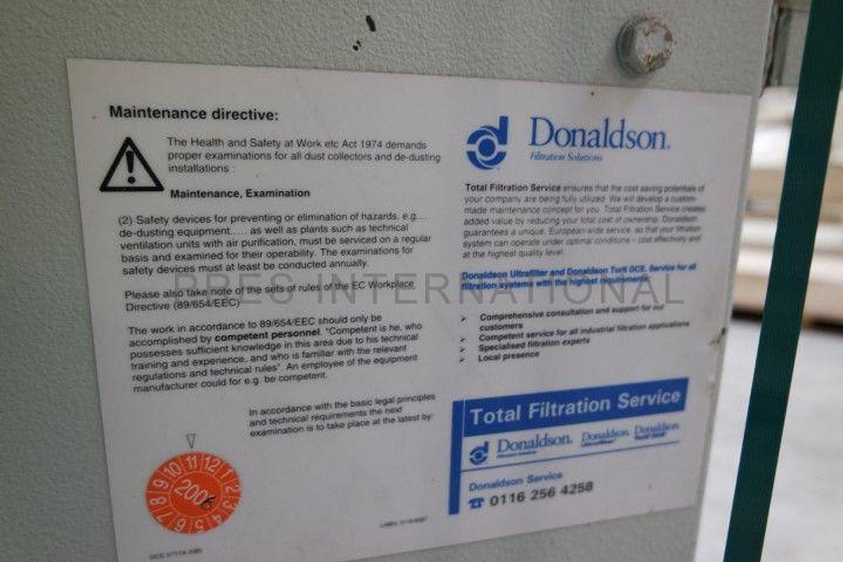 Used Filterunit Donaldson VS20W