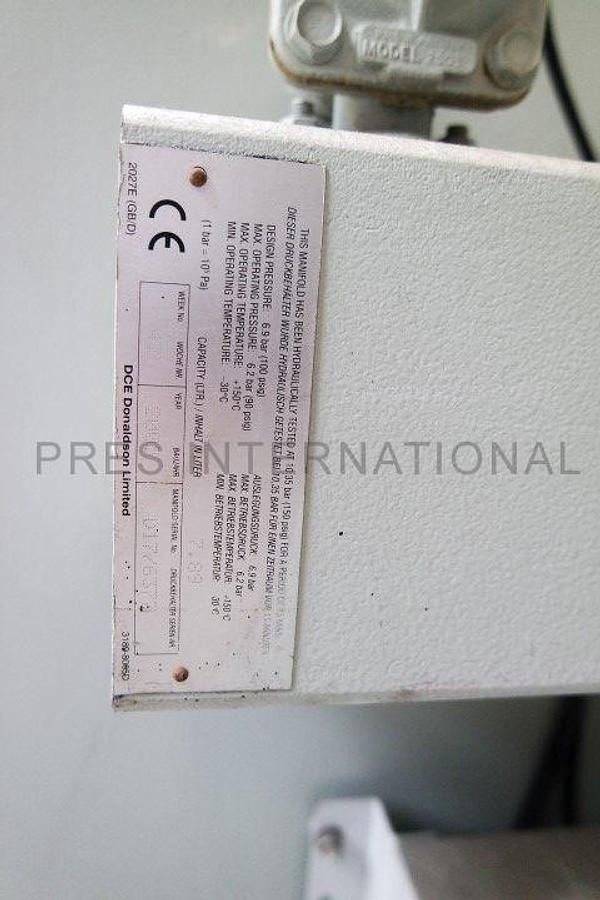 Used Filterunit Donaldson VS20W