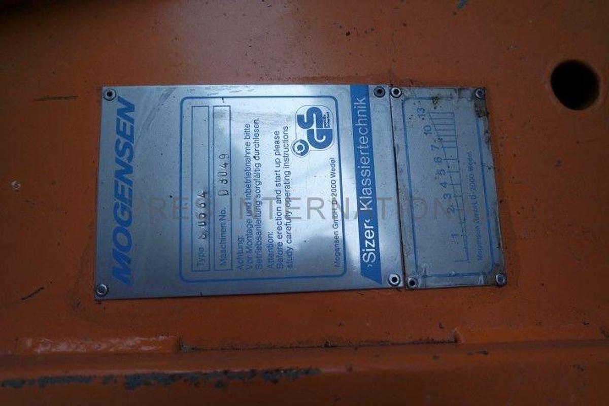 Used Sieve Mogensen S0534