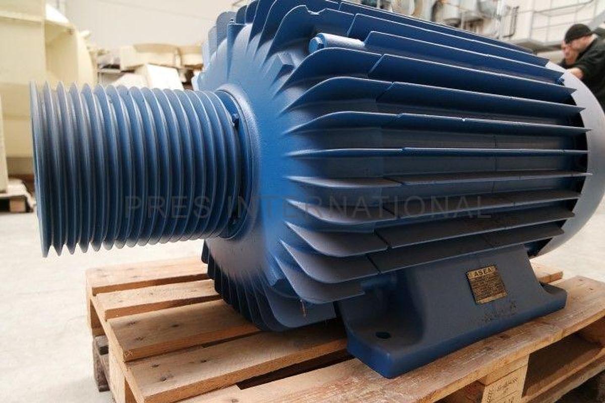 Used Electromotor 110 kW - 985 RPM Asea