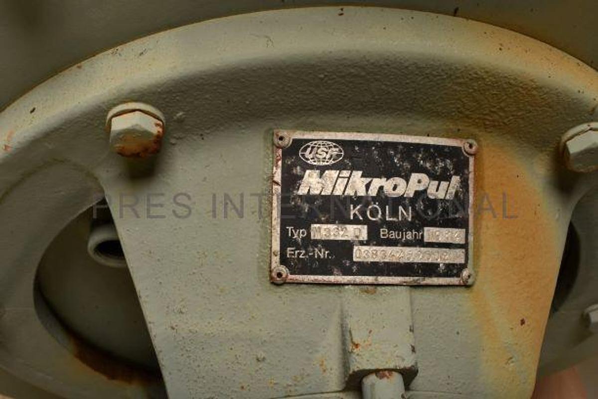 Used Rotaryvalve Mikropul M332D