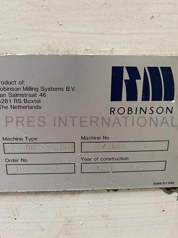Used Pellet press Andritz Paladin 2000-250