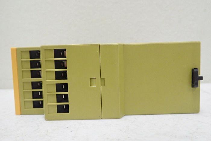 Used Pilz PNOZ X3 Safety Relay 774318 230VAC/24VACDC 3n/o 1n/c 1so 774316132594