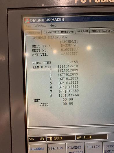 Used 2001 Mazak Mazatech FH-8800 Horizontal Machining Center
