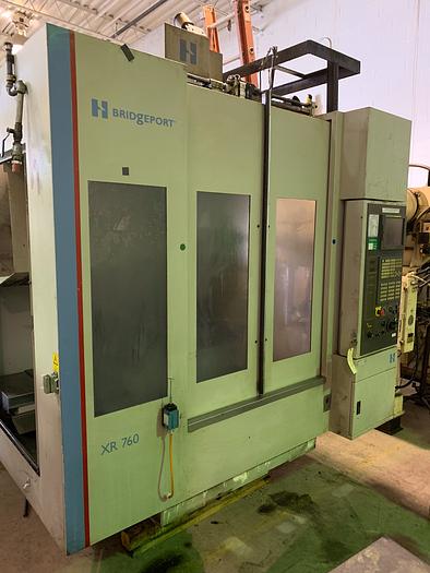HARDINGE XR760 VMC PRODUCTION CENTER 30"X24"X24" W/4TH AXIS TRUNION