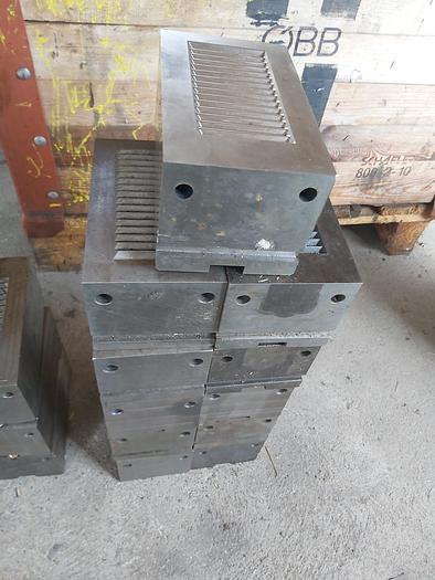 1300 kg, 210 Teile, Waschbretter für Werkzeugformen, gemäß Liste, ,  neu und gebraucht