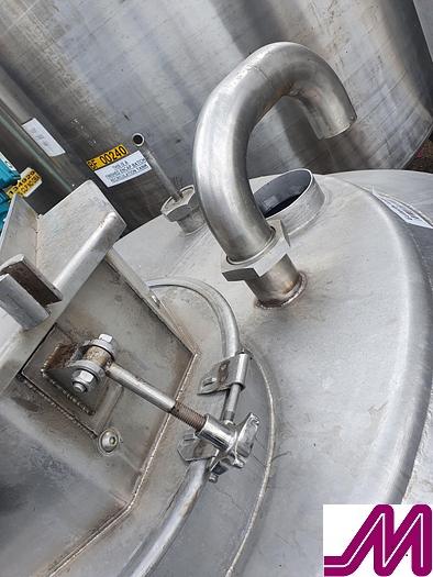 Used 1,200 litre Stainless Steel Insulated Mix Tank