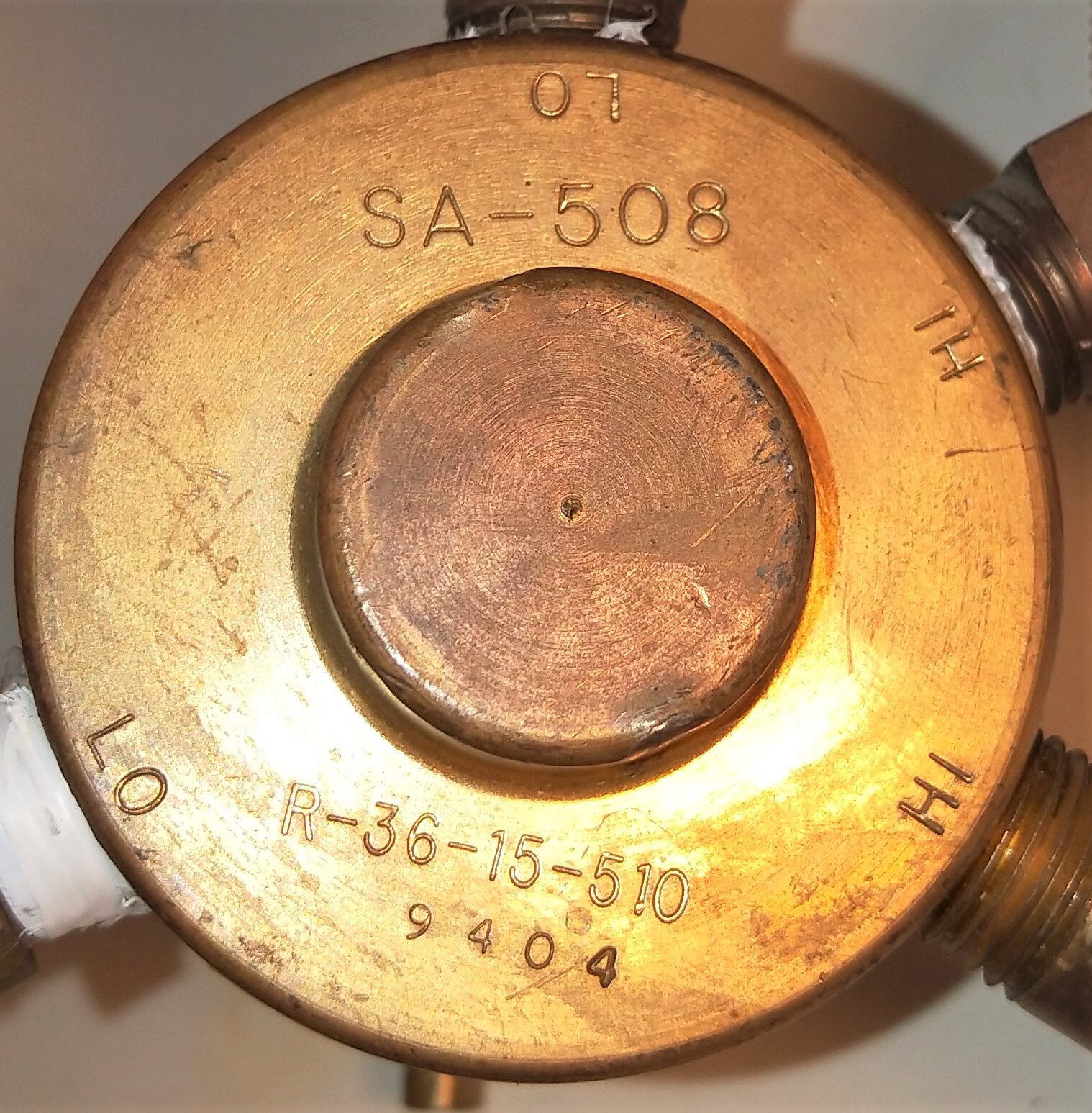 Used Prest-O-Lite R-36-15-510 Acetylene Regulator - CGA 510