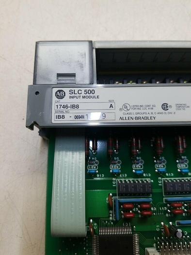 Used Allen Bradley SLC 500 1746-IB8 Ser A