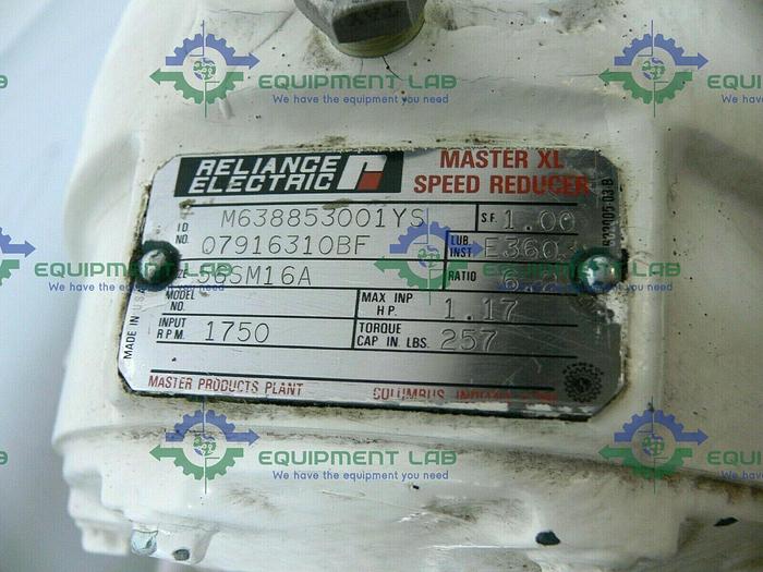 Used Tri-Clover PR25-1 M-TC1-4-SL-S Rotary Lobe Pump w/ Gear Reducer and 1HP Motor