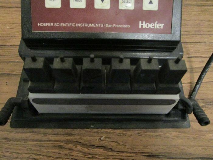 Used Hoefer Scientific Electrophoresis GEL ELUTER 6 Cell