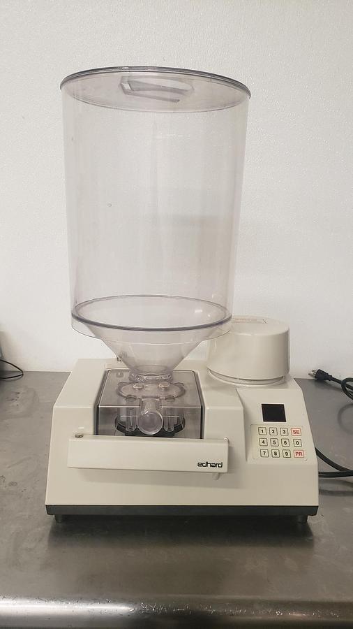 Used Used Edhard Cup Filler with PackLine Rotary Cup Foil Lid Sealer