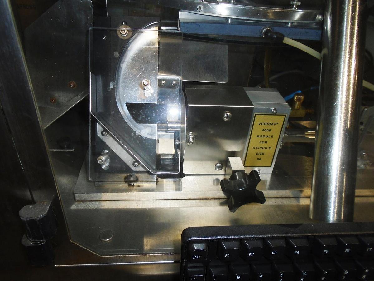 Used Used Mocon Vericap Model 4000 high speed capsule weighing and sorting system